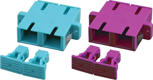 Adapter fibër optike EFB Elektronik SC Duplex OM4, multimode, vjollcë