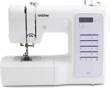 Makina e qepjes Brother FS20S, e bardhë-vjollcë