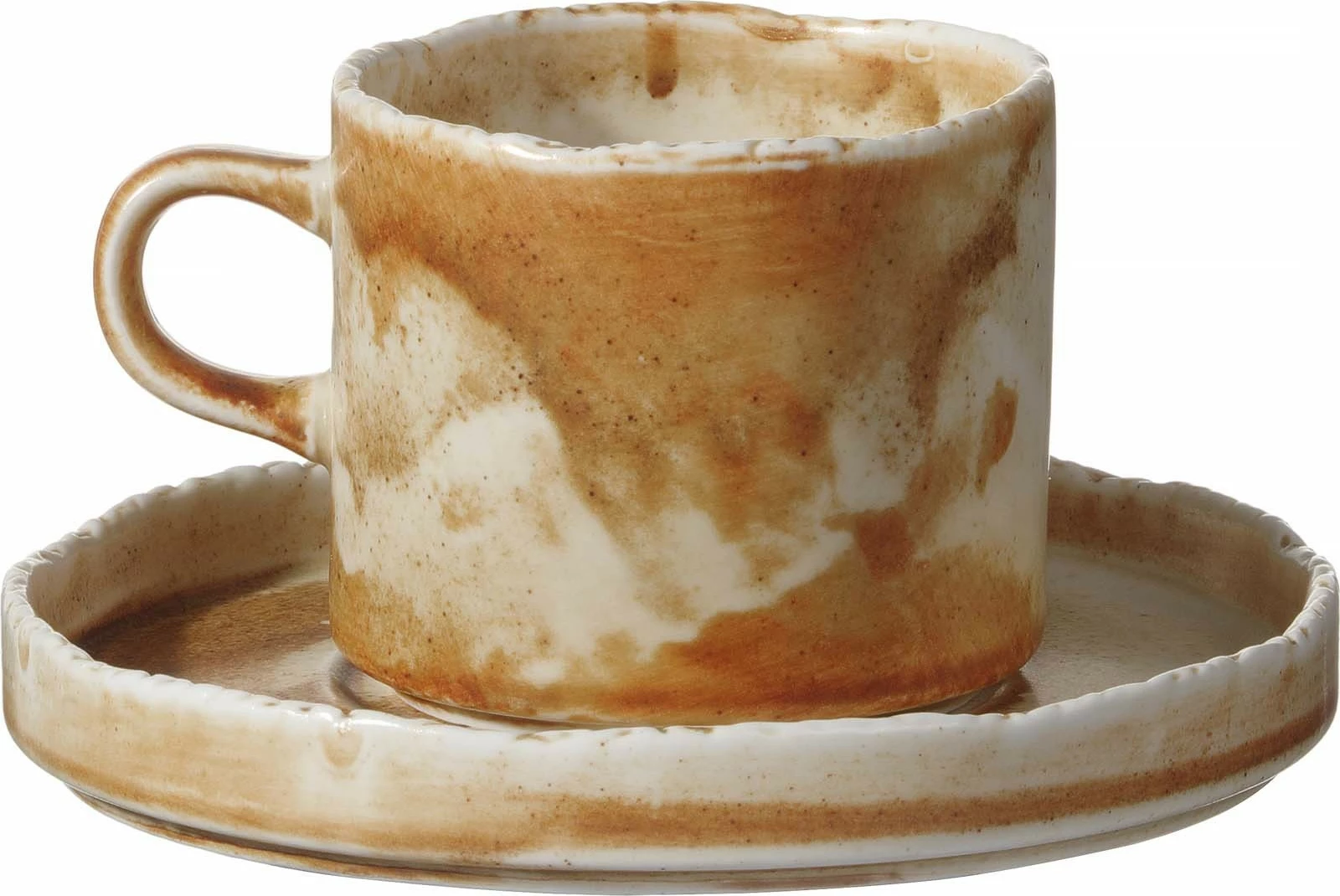 Pjatëz Fine Dine Constancy Ø140mm, kafe, set 3 copë