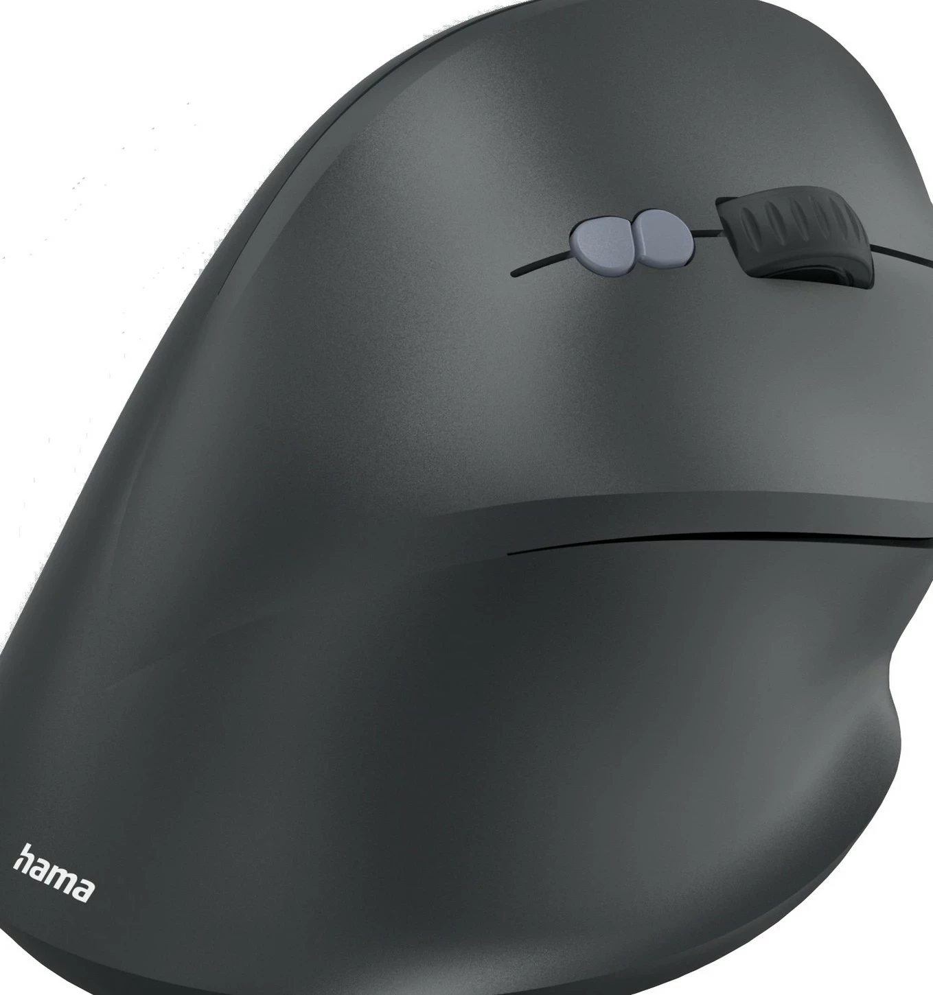 Maus vertikal Hama EWM-600, wireless, 8 butona, Bluetooth, USB Type-C, i zi