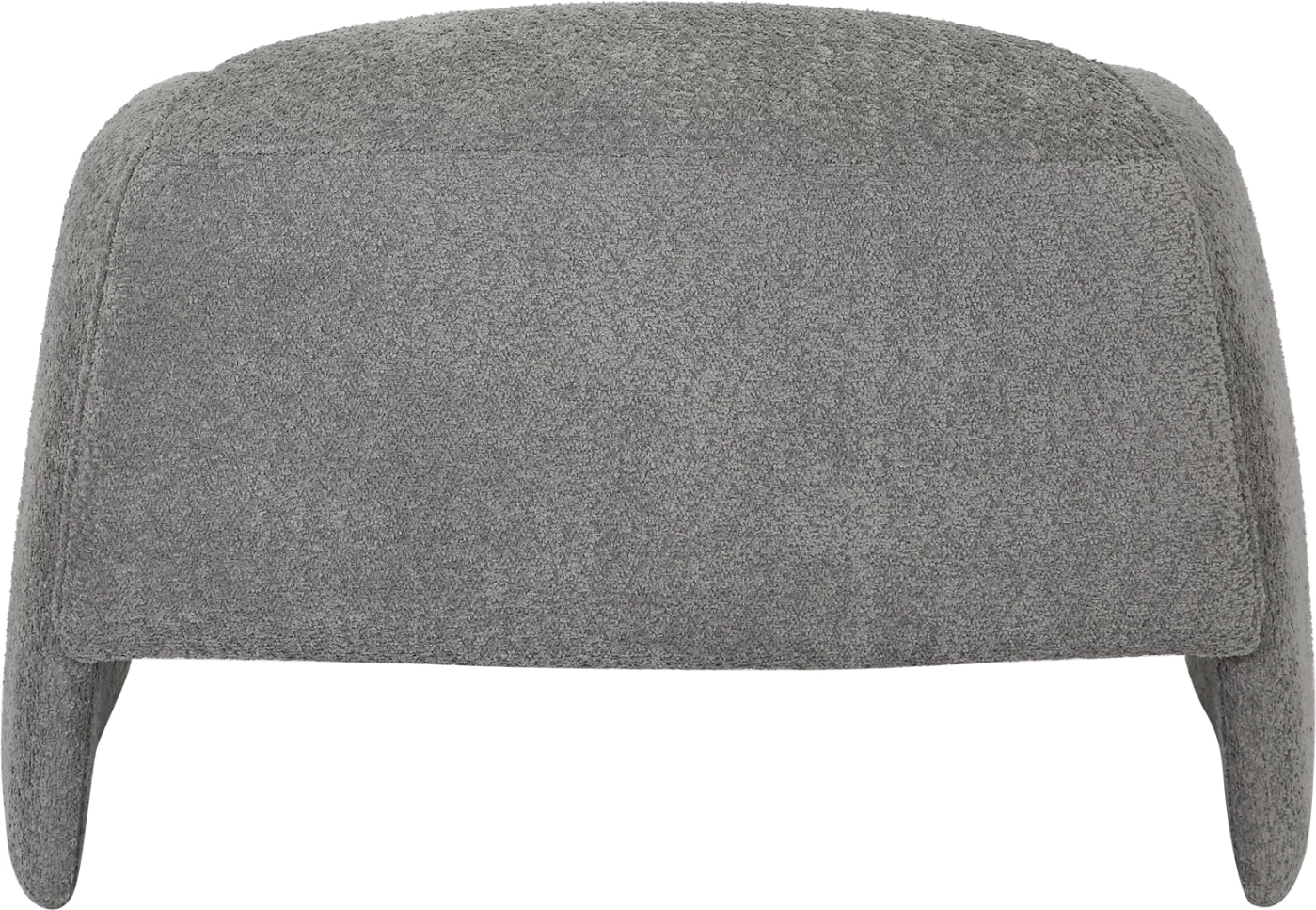 Fotel TREK, pëlhurë boucle gri, kornizë metalike, FH9679.01, 100x83x66 cm