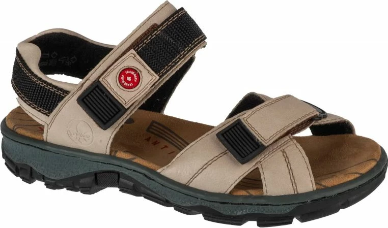 Sandale femra Rieker, bezhë