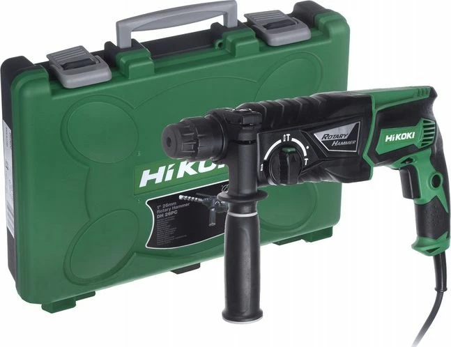 Çekiç shpues elektrik Hikoki DH28PCY2 WSZ 850 W, gjelbër/zi, me valixhe