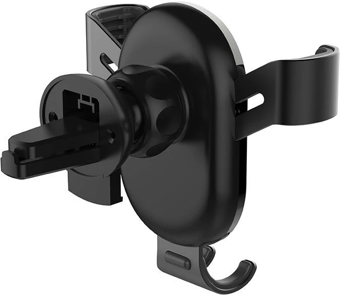 Mbajtës telefoni për veturë LDNIO MG01, gravitet, i zi