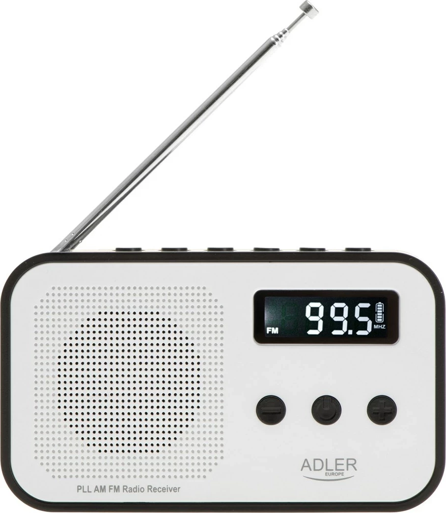 Radio Adler AD 1907, Portativ, Bardhë