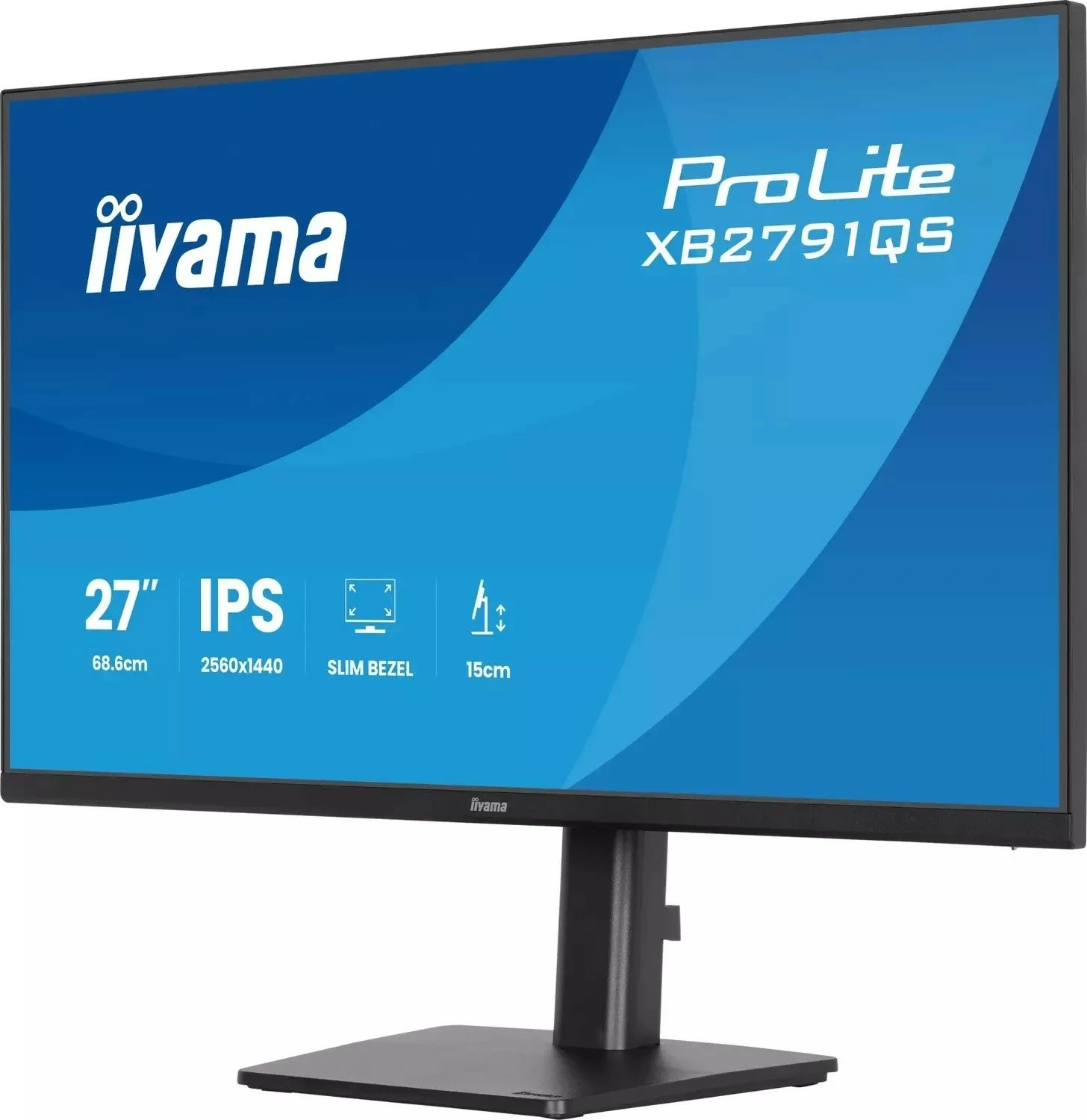 Monitor iiyama ProLite XB2791QS-B1, 27 inch, QHD, IPS, 75Hz, 1ms, e zi
