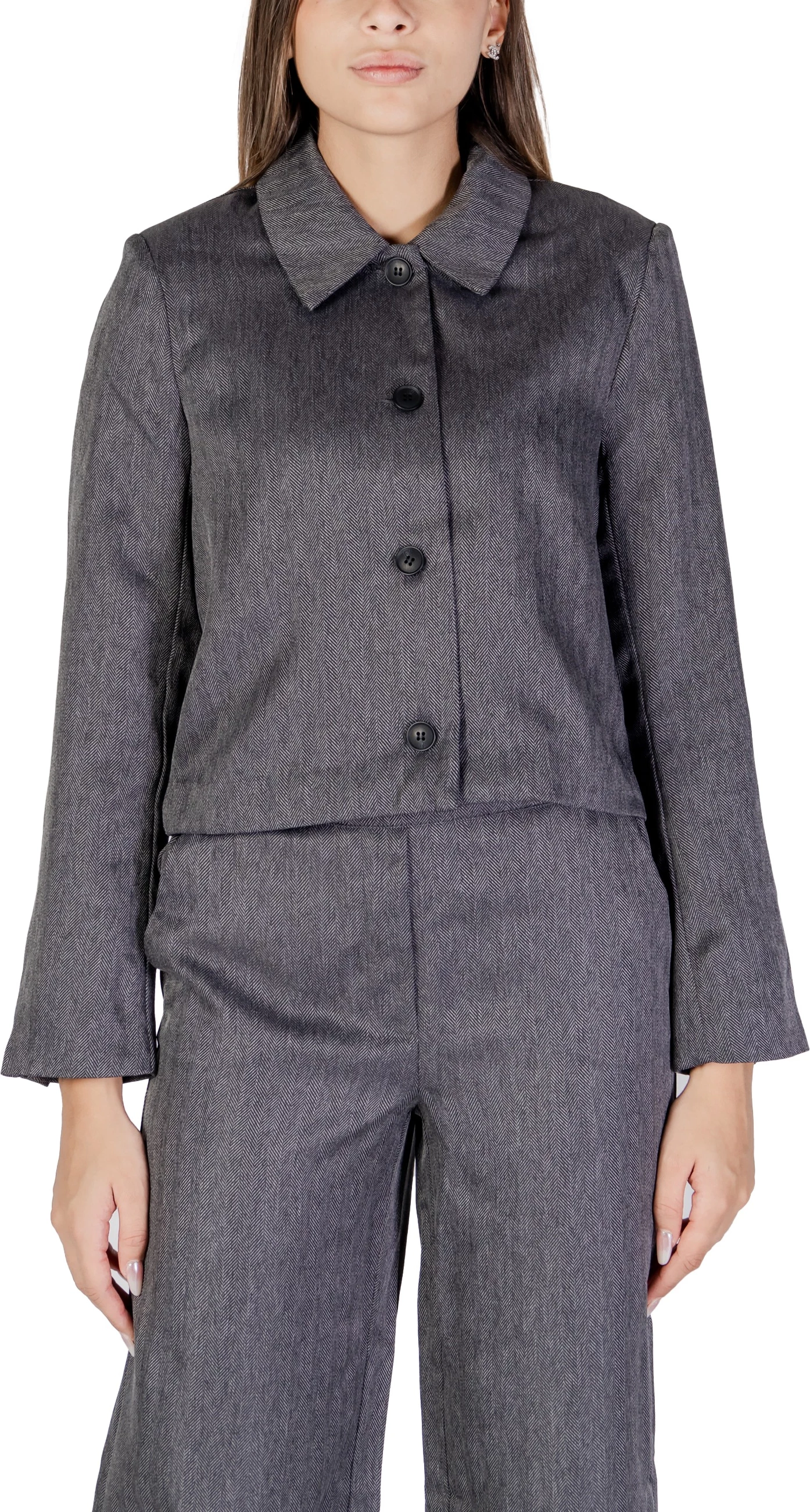 Blazer për femra Jacqueline de Yong Jdynoah L/S Pnt 15336797, gri