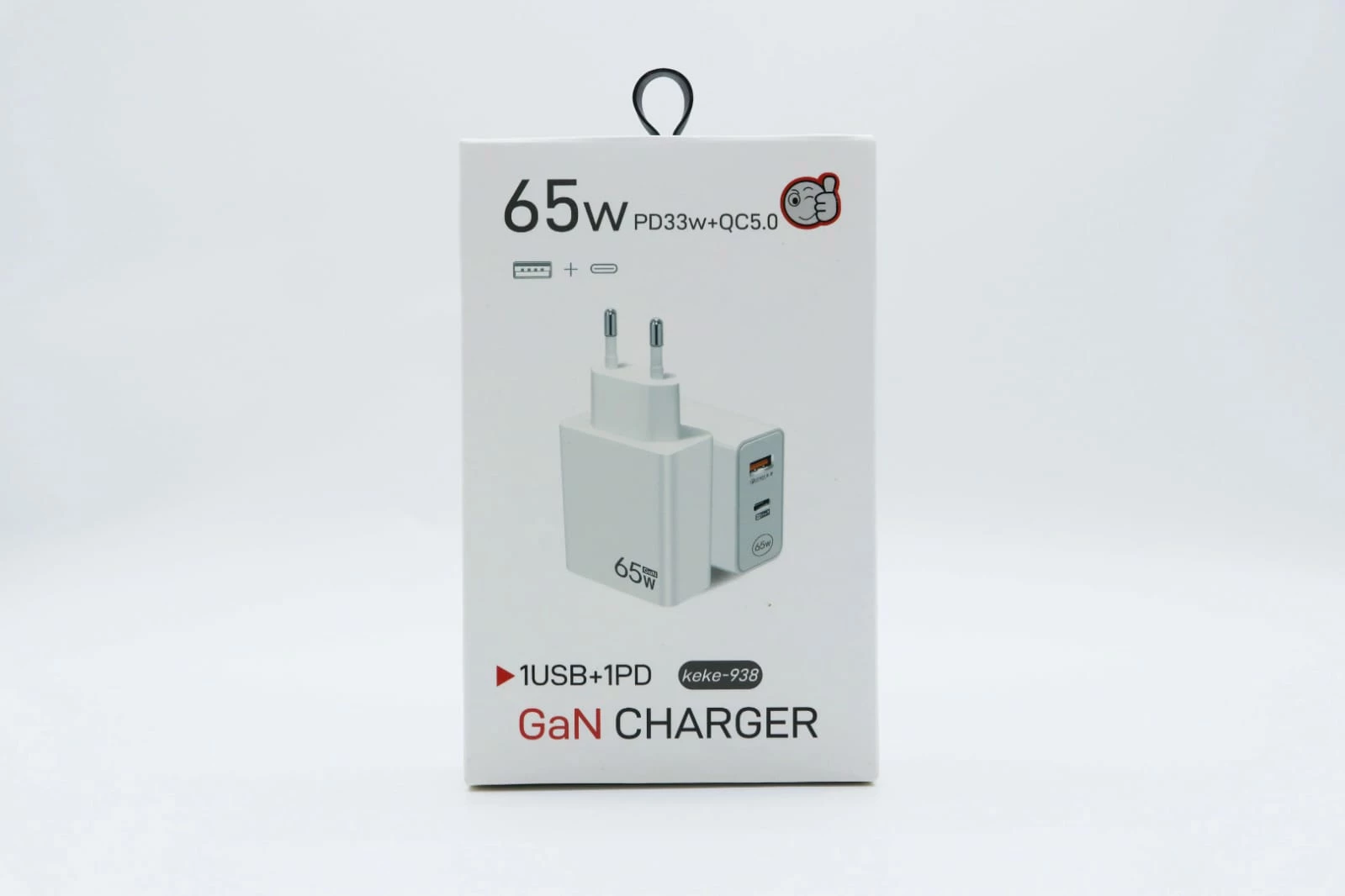 Karikues i Shpejtë GaN 65W me PD & QC 5.0 për Multi-Device Charging