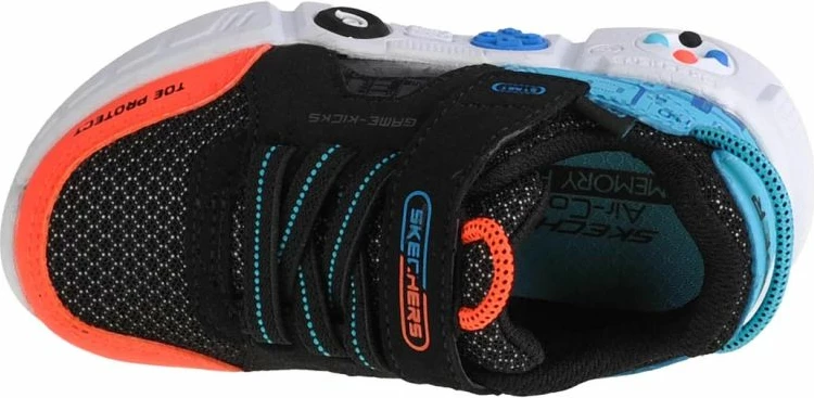 Këpucë fëmijë Skechers, të zeza