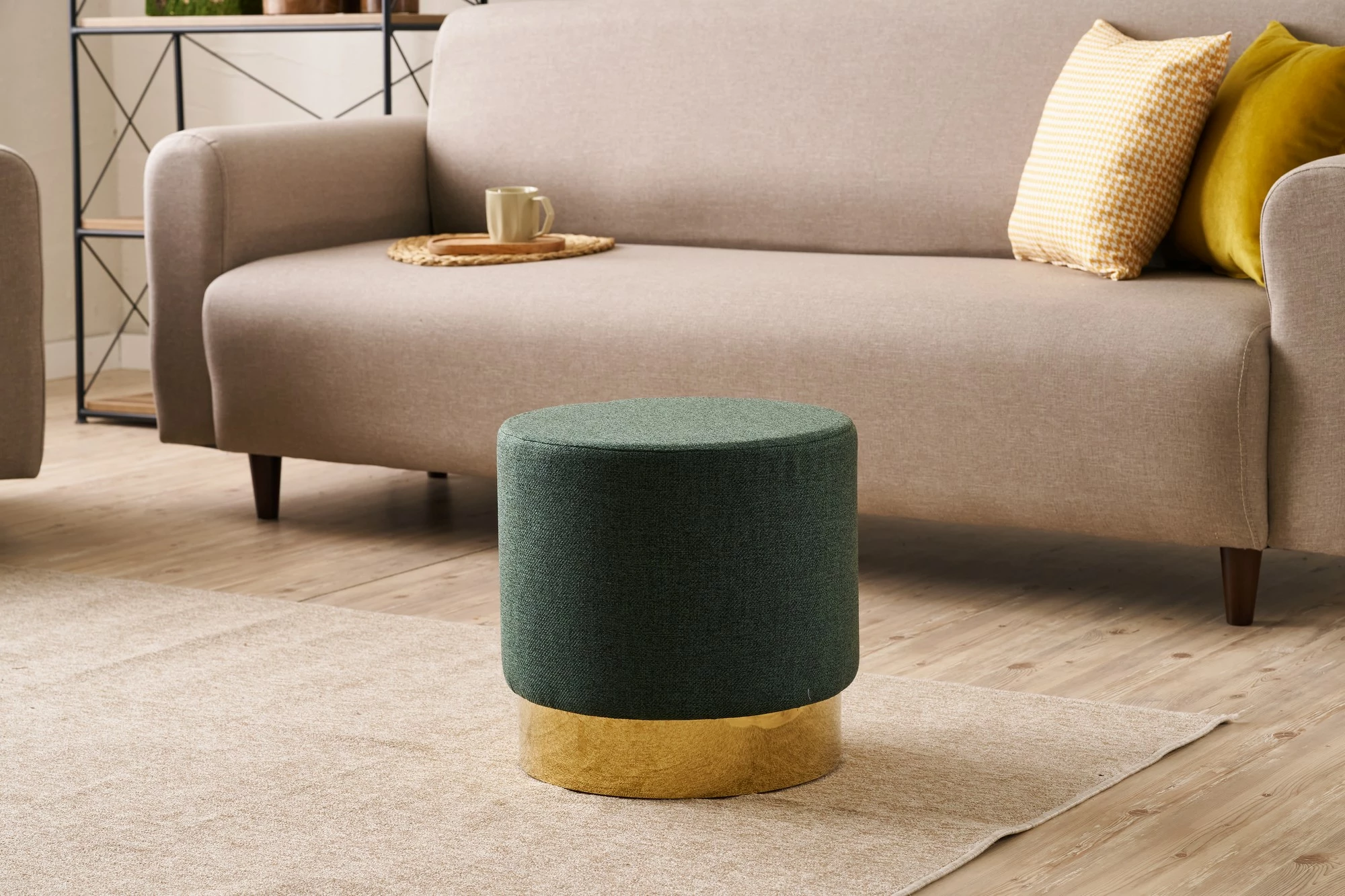 Puf Atelier del Sofa, Bodrum, ngjyrë e gjelbër