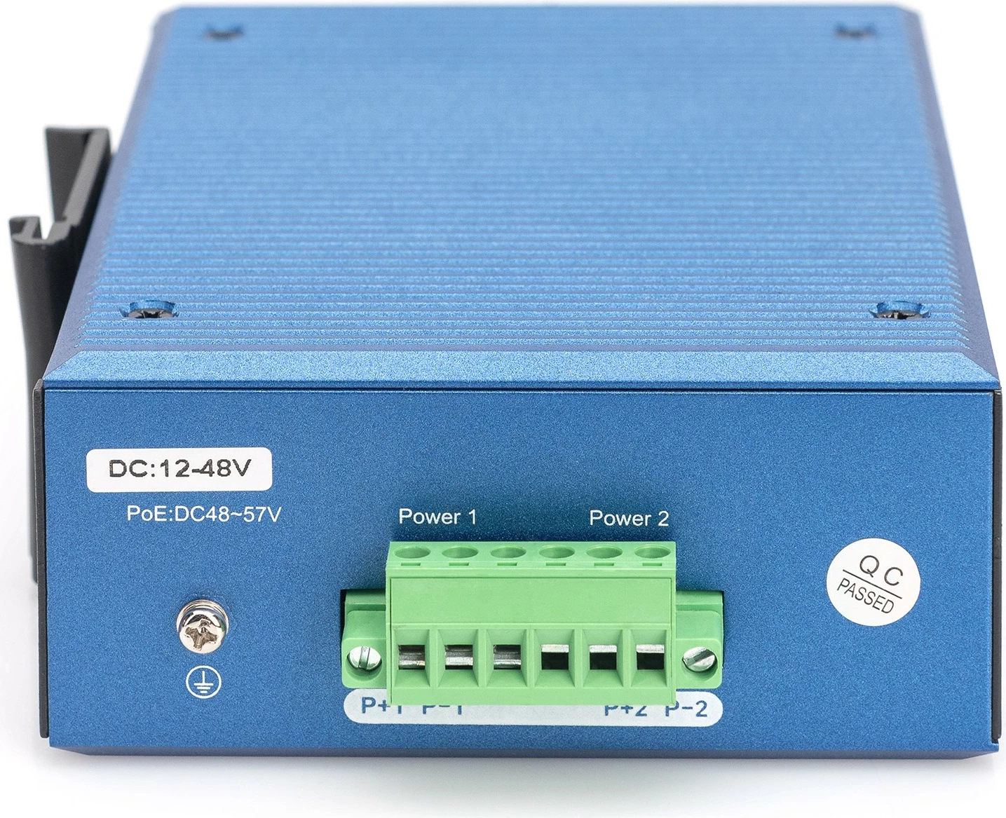 Switch industrial Digitus DN-651154, 4 porte RJ45, 2 porte SFP, L2 managed, kasë metalike, IP40