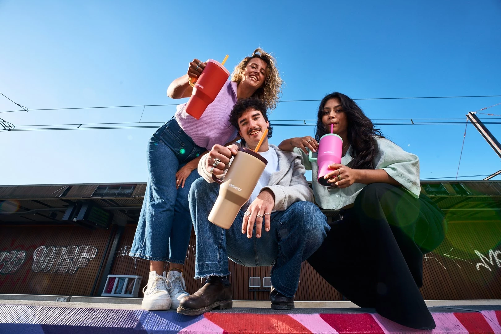 Termus Kambukka Rio Tumbler 950ml, Bubblegum Mint