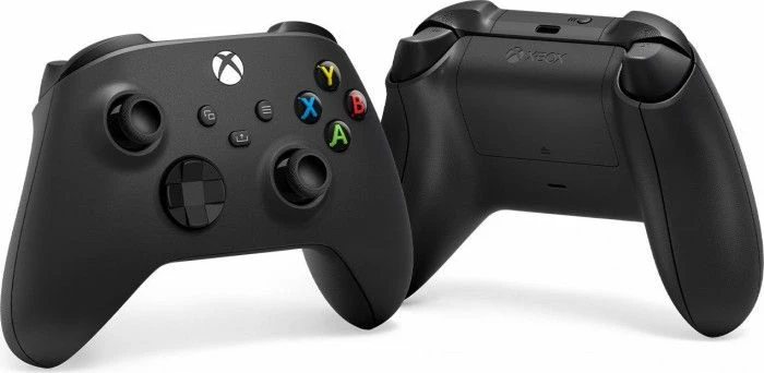 Kontroller lojrash Microsoft Xbox Wireless Controller 1V8-00002, për Xbox Series X/S/One dhe PC, Bluetooth, me kabllo USB-C 2.7 m, i zi