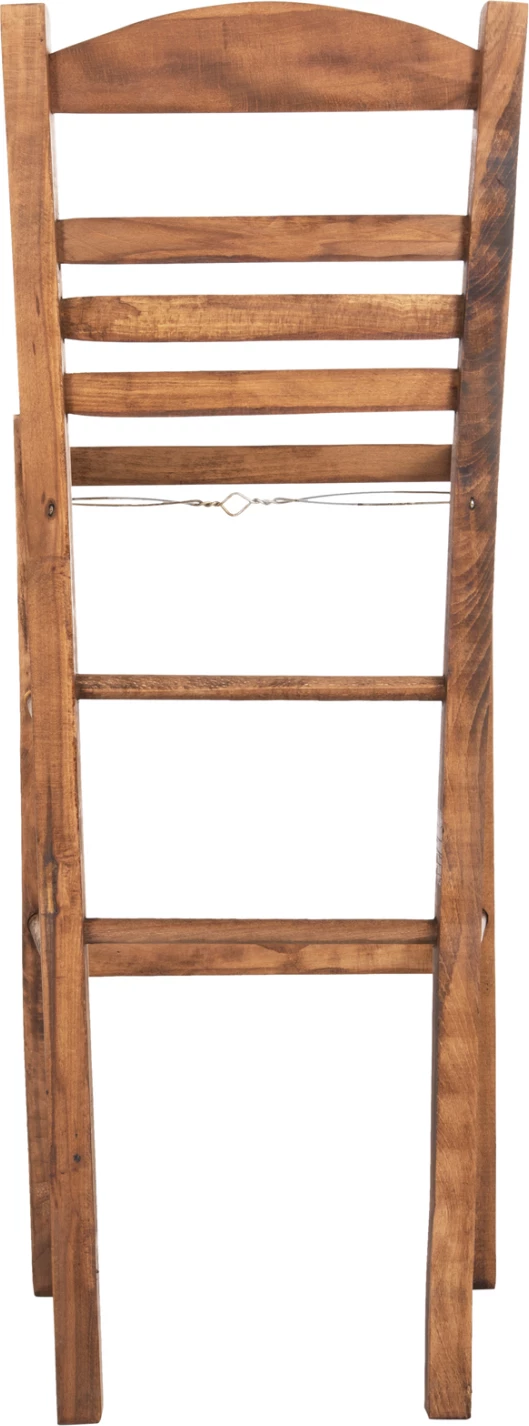 Karrige për bar GADIEL, dru ahu, ngjyrë arre, FH5587.01, 40.5x39x104.5H cm, vetëm korniza