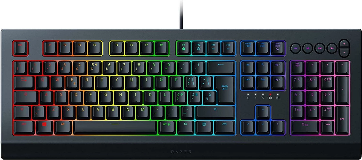 Tastierë gaming Razer Cynosa V2 me kabllo, RGB