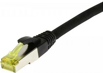 Kabllo rrjeti Synergy21 RJ45 CAT6A, 25m, S/FTP, 500MHz, AWG26, e zezë