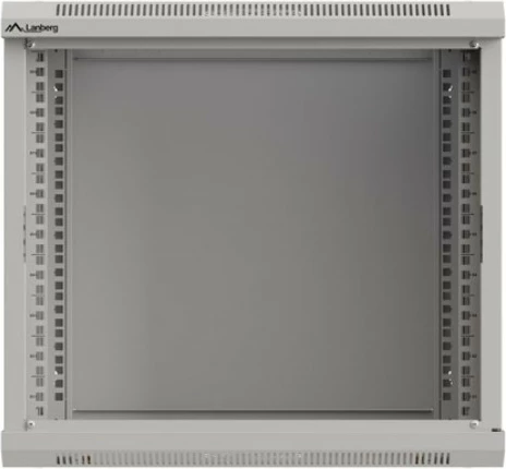 Kasë rrjeti Lanberg WF03-5309-10S, 9U, 19", montim në mur, derë xhami, gri
