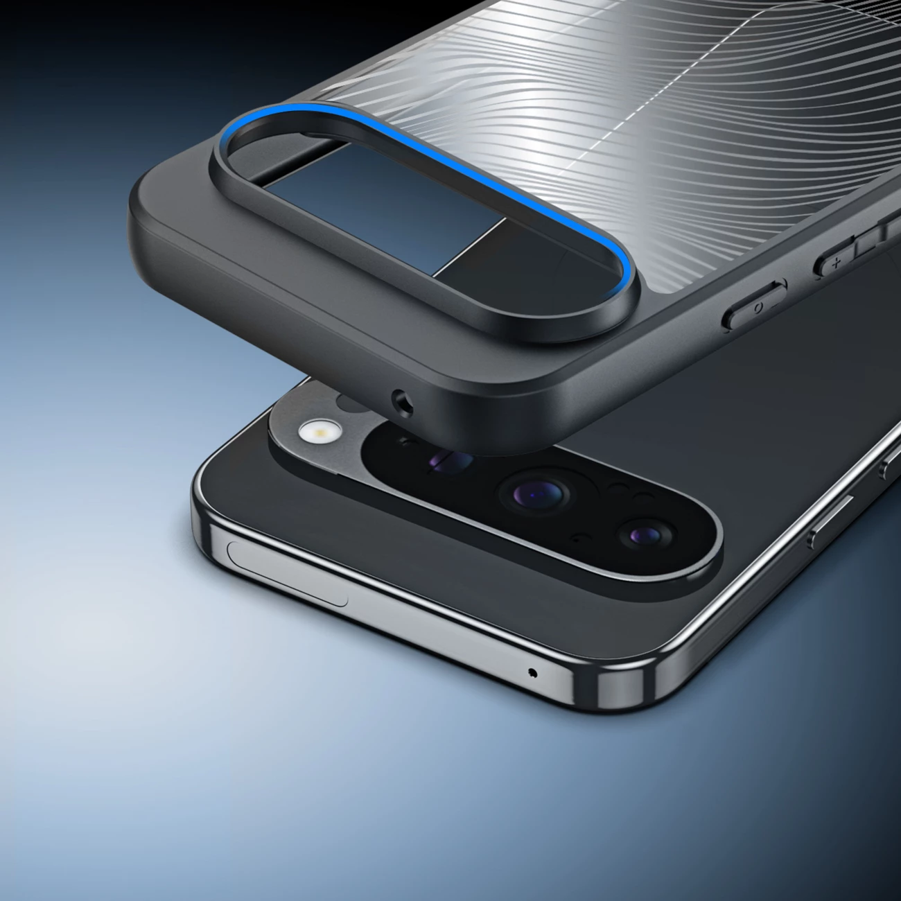 Mbështjellës Dux Ducis Aimo për Google Pixel 10 Pro XL, i zi