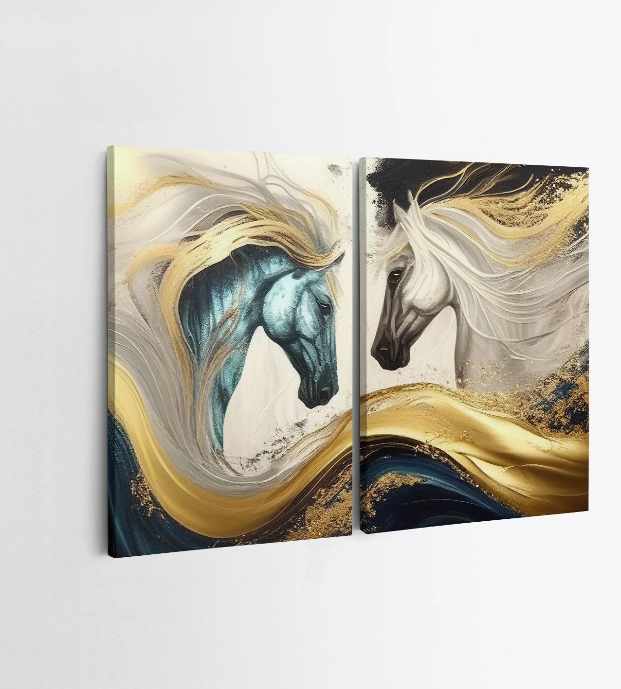 Pikturë dekorative në kanavacë (2 copë), Wallity, 2KNV4351, 50x70cm