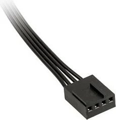 Kabllo splitter PWM për ventilator Kolink 1-në-3, 35 cm, e zezë