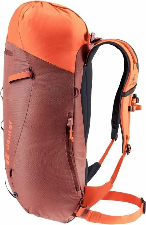 Çantë shpine hiking Deuter Guide 24, papaya-redwood