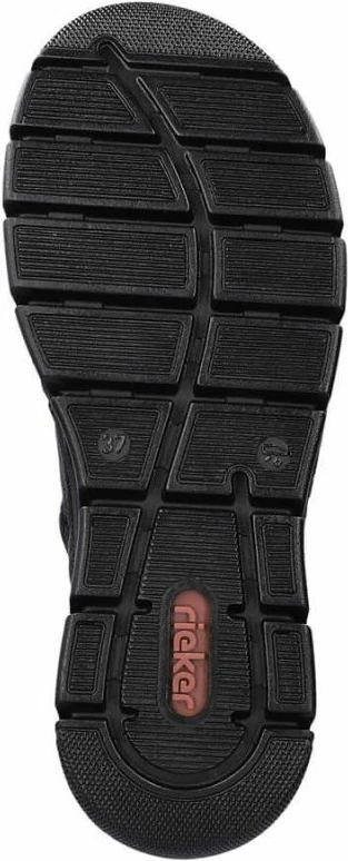 Çizme të izoluara për femra Rieker 55069-00, të zeza