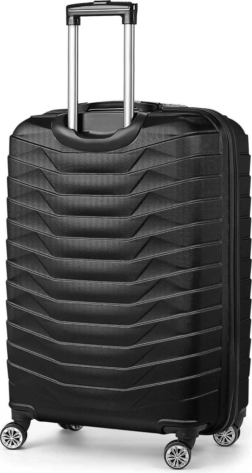 Valixhe udhëtimi Zoozie Bags, e zezë, PVORTA001R001