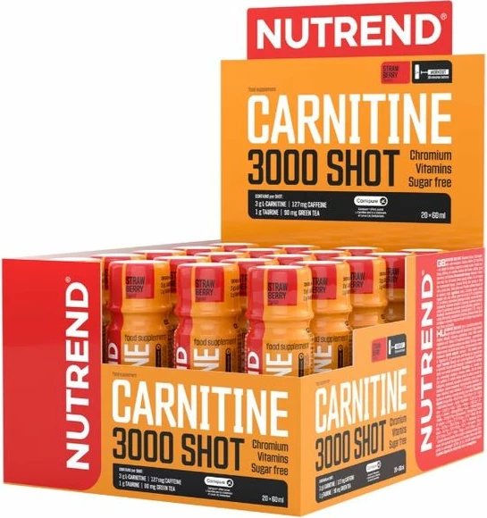Carnitine 3000 Shot 20x60ml Luleshtrydhe