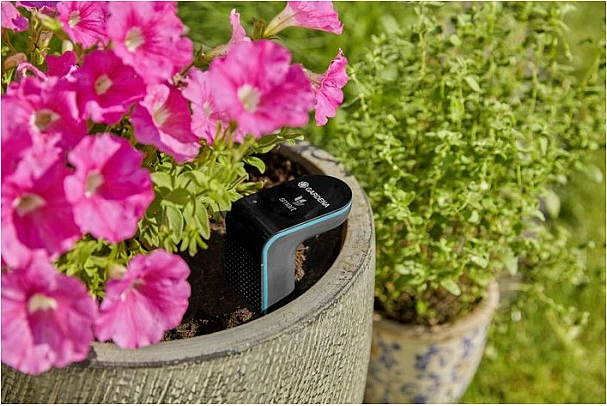 Sensor i mençur GARDENA smart Sensor, wireless, matje lagështie dhe temperature, për jashtë