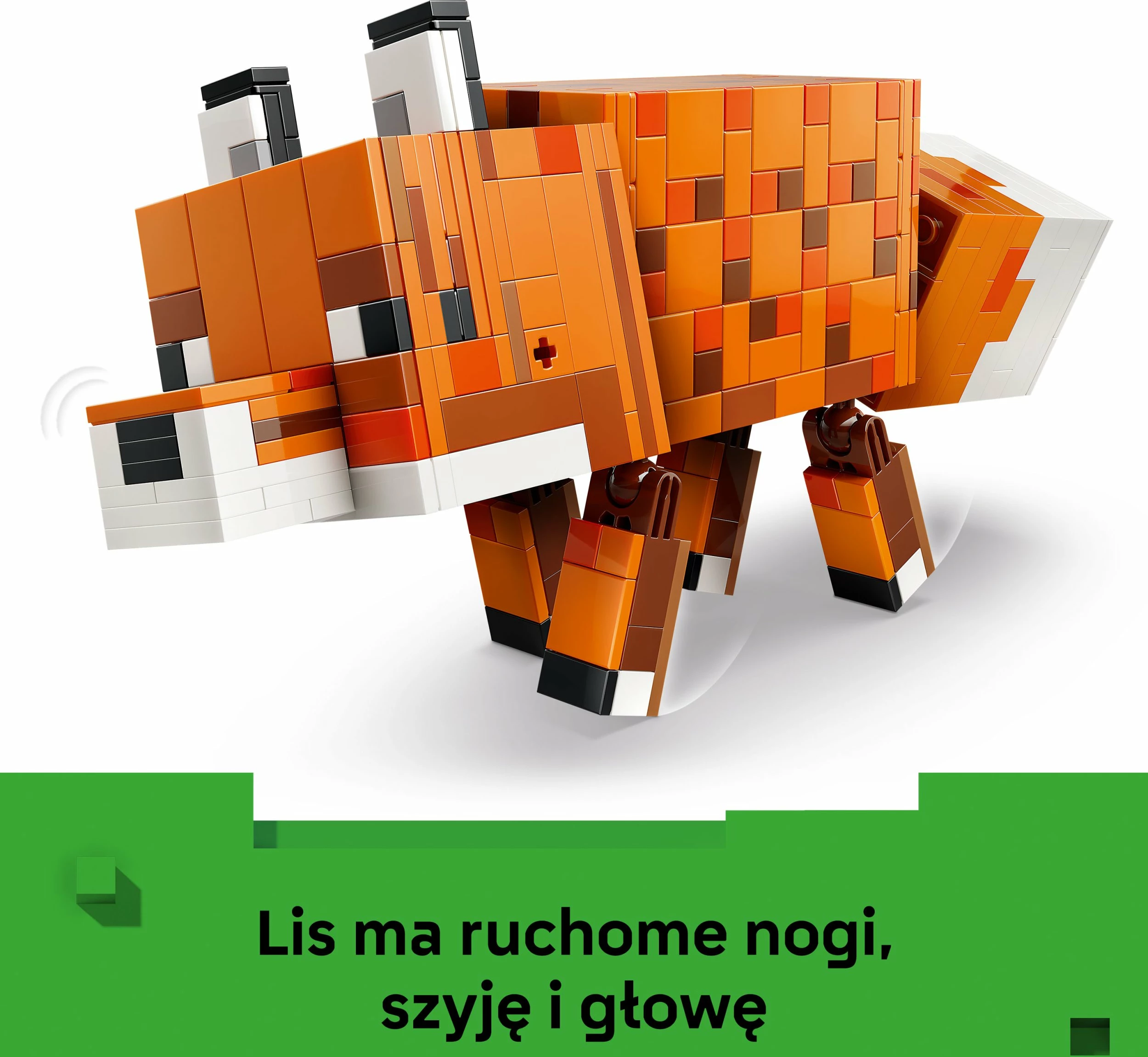 Set LEGO Minecraft The Fox 21588, 497 pjesë, 10+