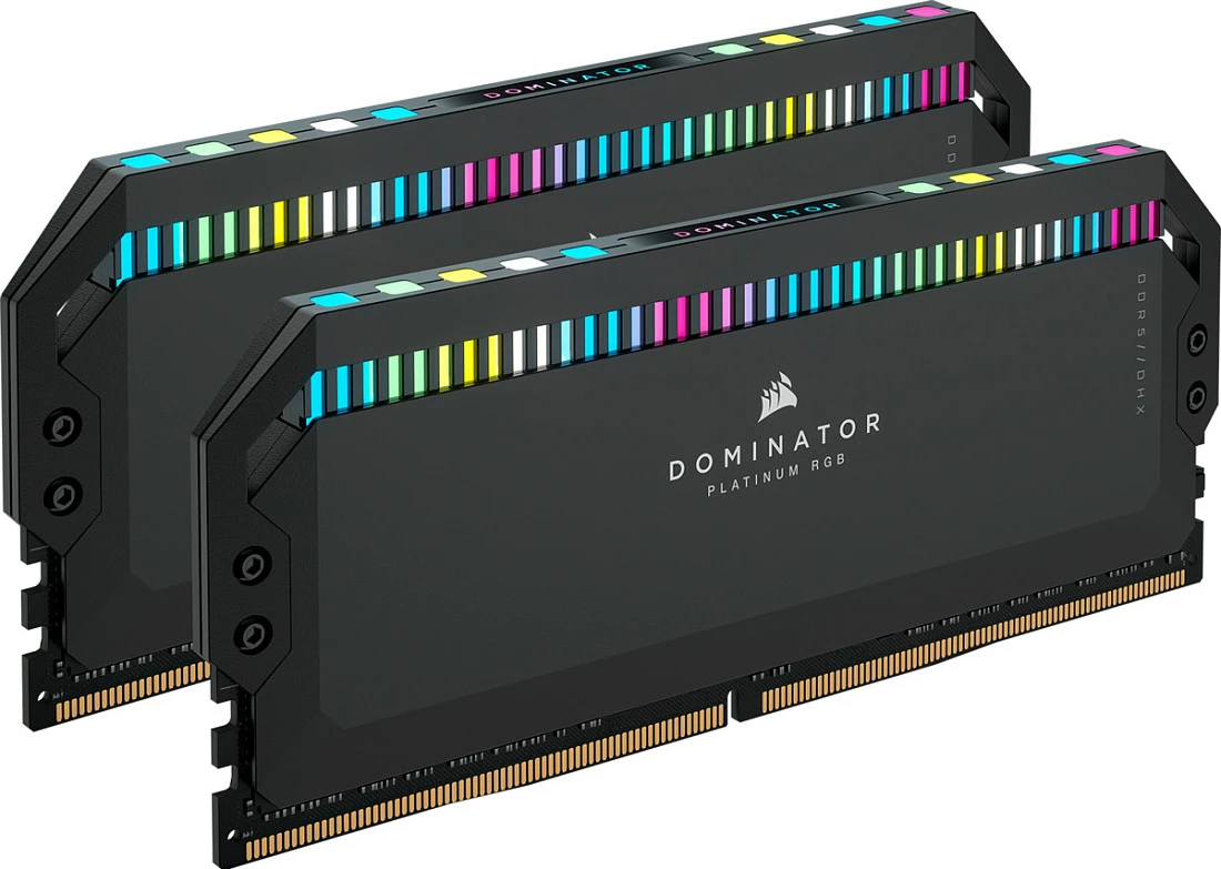 RAM Memorje Corsair Dominator Platinum RGB 64GB (2x32GB) DDR5 6600MHz, e zezë