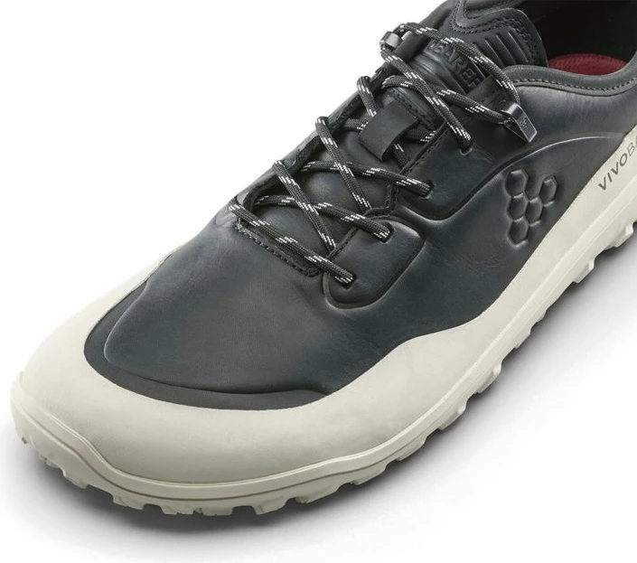 Këpucë për meshkuj Vivobarefoot, obsidian/white [Madhësia: 43]