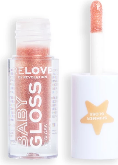 Revolution Relove – Lip Gloss Baby Gloss Shimmer – Pink Tulle