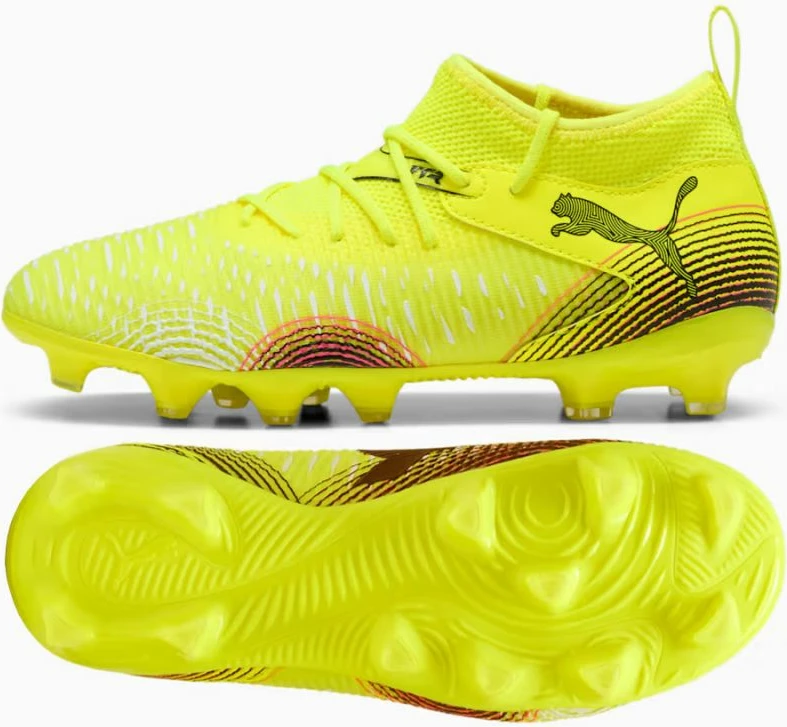 Atlete futbolli për fëmijë Puma, të verdha