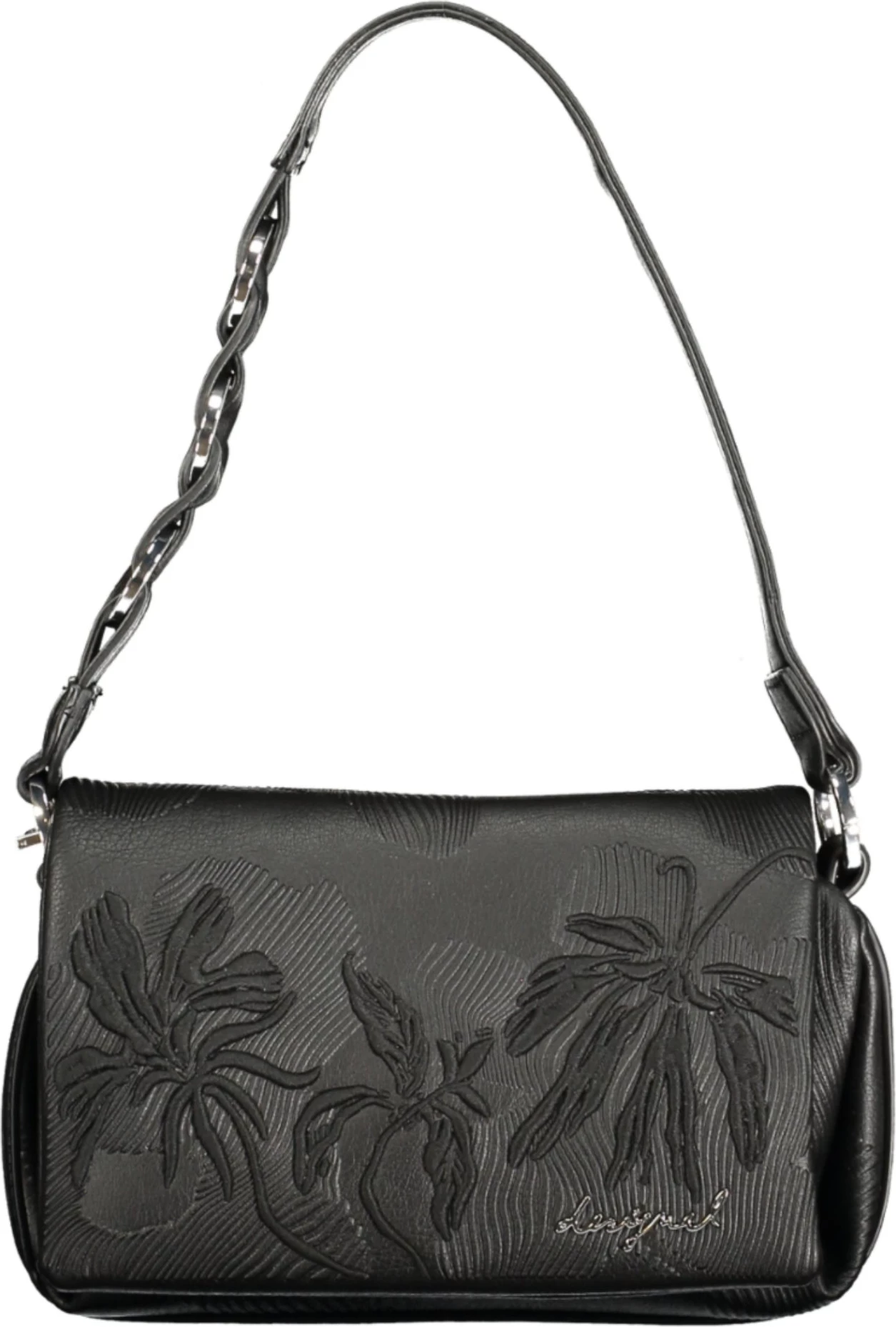 Çantë për femra DESIGUAL Mirenis Naron Mini Flap, e zezë