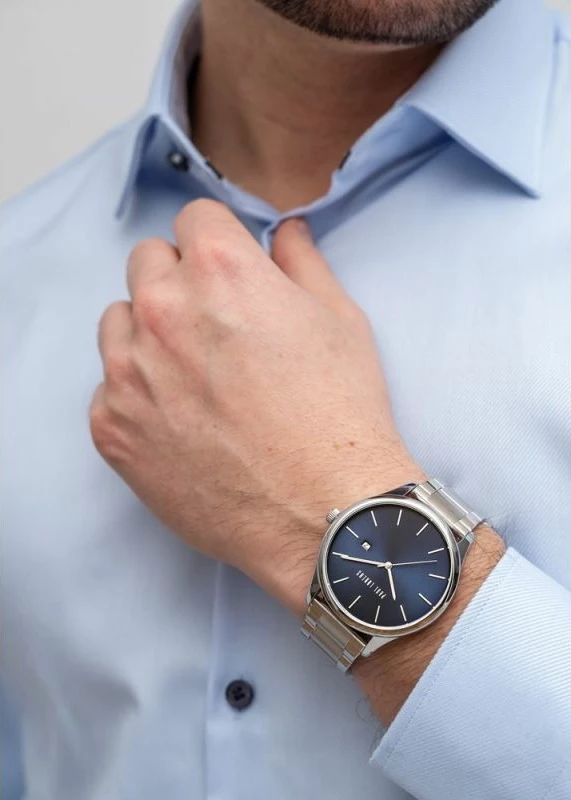 Orë dore për meshkuj Paul Lorens, argjendtë