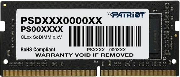 RAM Memorje Patriot Signature Line PSD48G266681S 8GB DDR4 2666MHz SODIMM PC4-21300 CL19 1.2V