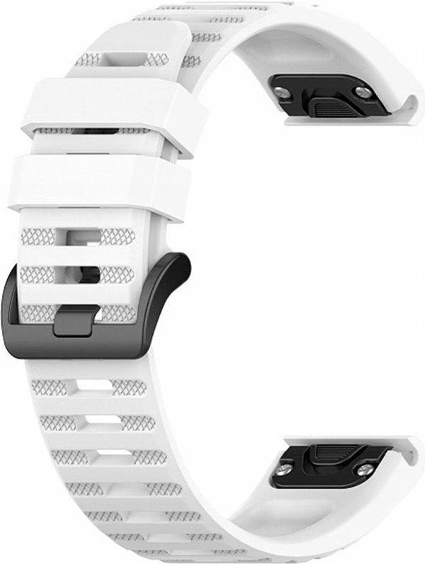 Rrip silikoni QuickFit për Smartwatch, Fixed FIXSST-QF22MM-WH, 22 mm, i bardhë