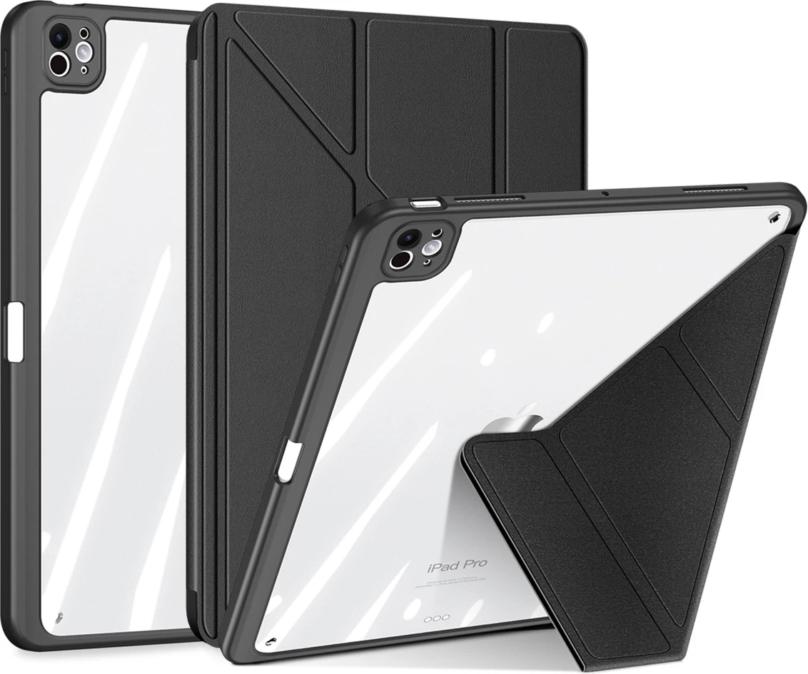 Mbështjellës Dux Ducis Magi për iPad Pro 11\" (2024/2025), me stand, i zi