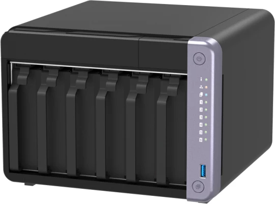 NAS server QNAP TS-632X-4G, 6-bay, 4GB RAM, 2x 10GbE SFP+, 2x 2.5GbE, i zi/gri
