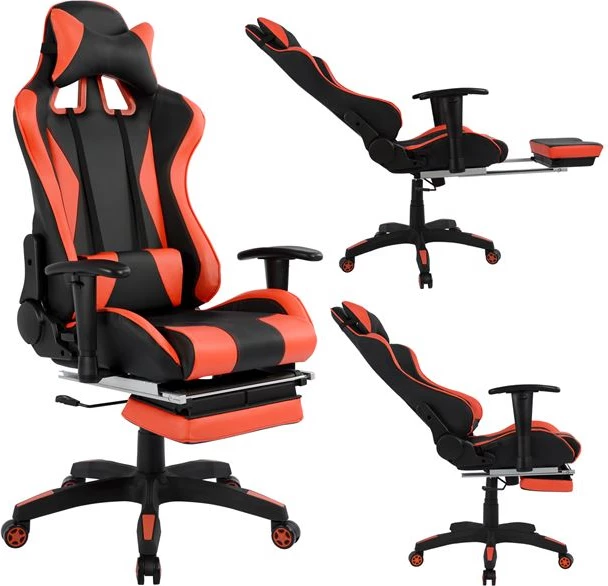 Karrige gaming SPEED FH1063.01, e zezë/e kuqe