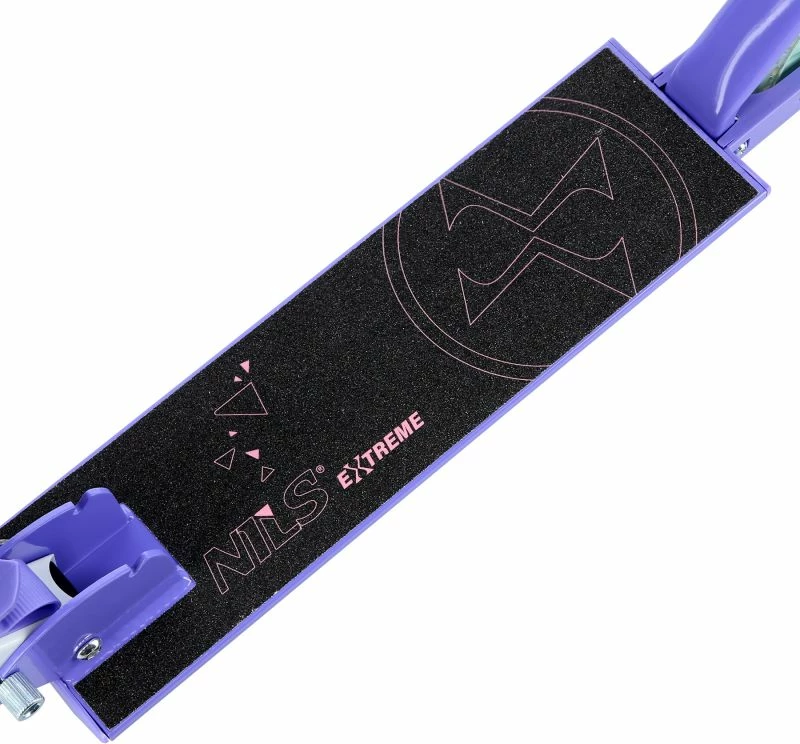 Trotinet Nils Extreme HD120L LED, violet