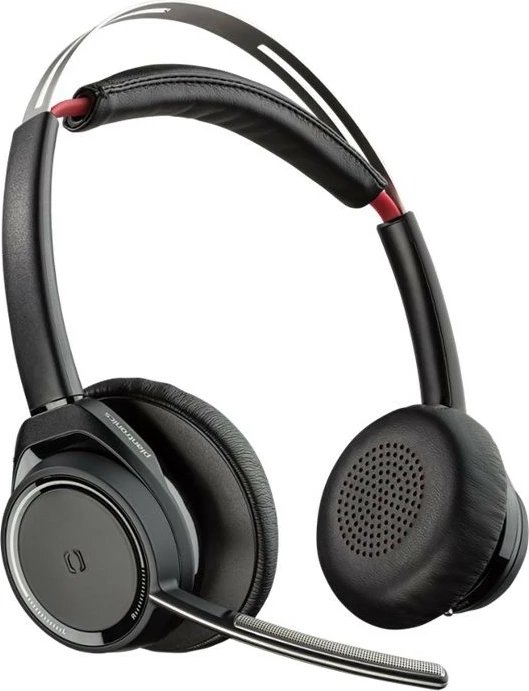 Kufje Poly Voyager Focus UC B825-M – Bluetooth, USB-A, të Zeza