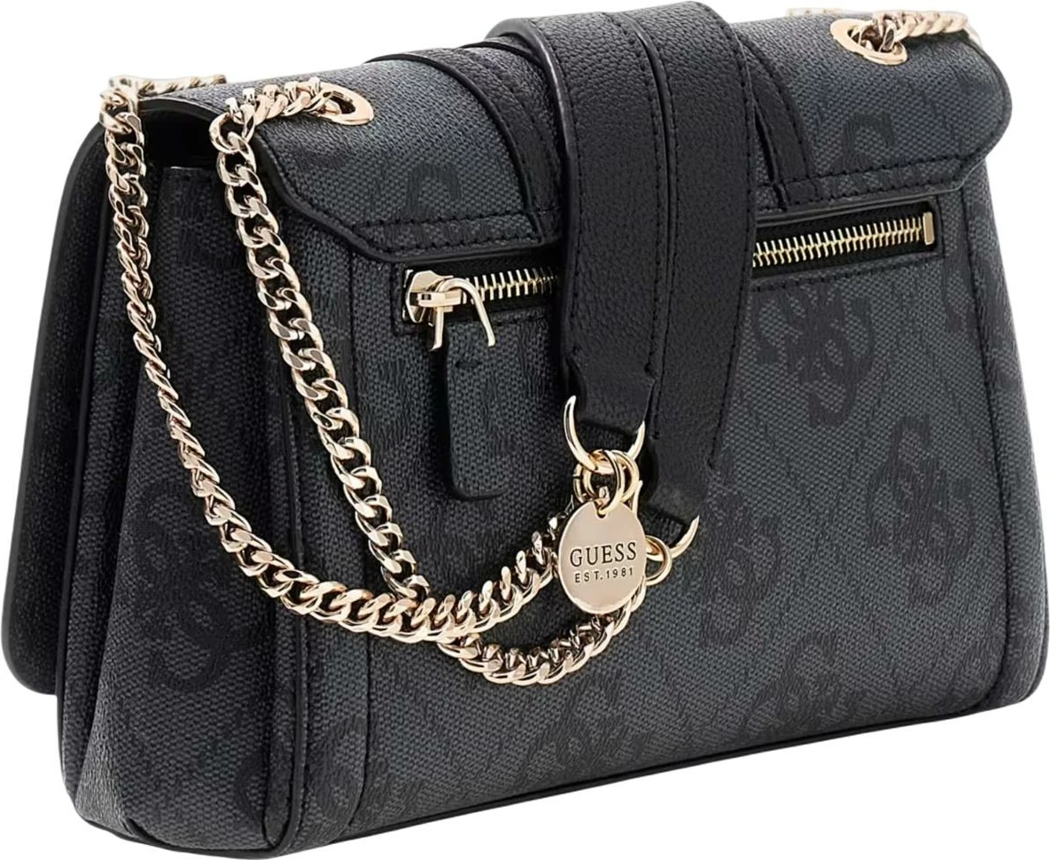 Çantë krahu Guess Elsie HWSS96 72210 për femra, antracite