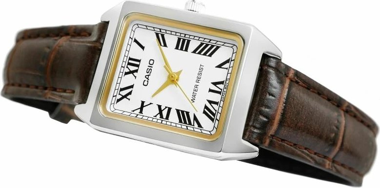 Orë dore për femra Casio, kafe