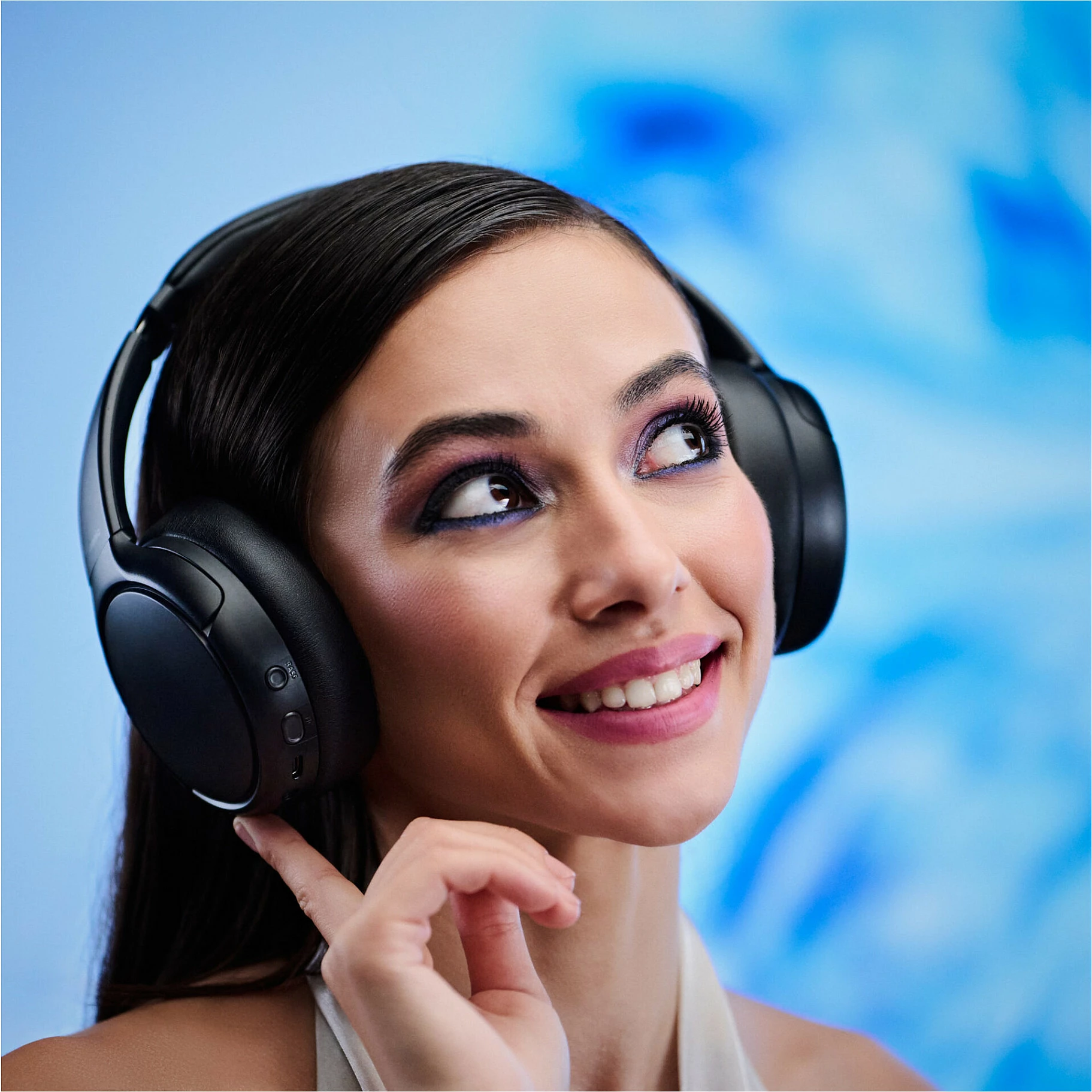 Kufje Panasonic RB-M600BE-K, Bluetooth 5.3, ANC, 65h, USB-C, të zeza