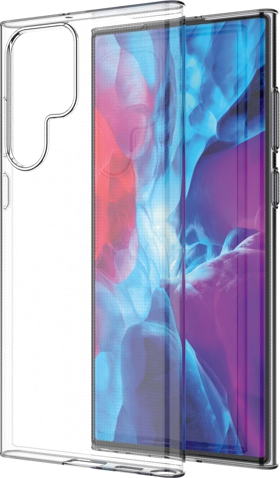 Mbështjellës Hurtel Ultra Clear 0.5mm për Samsung Galaxy S22 Ultra, Transparent