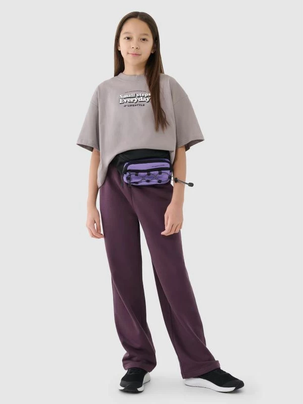 Maicë crop top oversize për fëmijë 4F [Madhësia: 122]