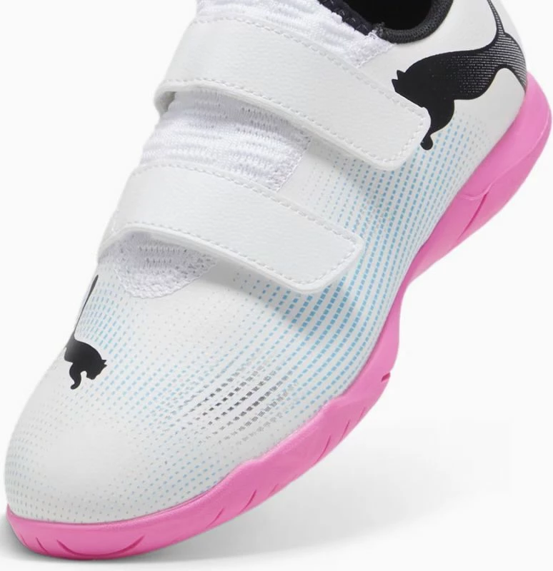 Atlete futbolli për fëmijë Puma Future 7 Play IT Jr, të bardha