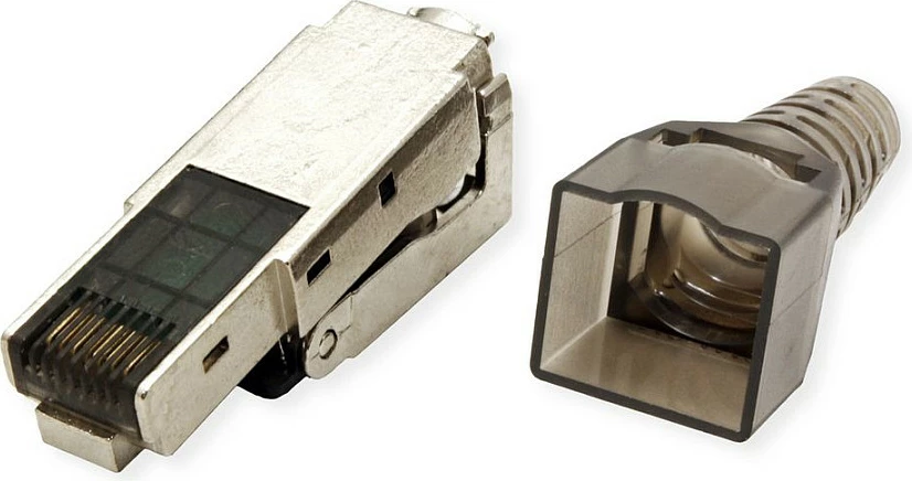 Konektor rrjeti VALUE 26.99.0373, RJ-45, Cat6a, Silver